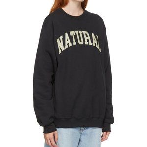 Museum of Peace & Quiet Natural Crewneck Black